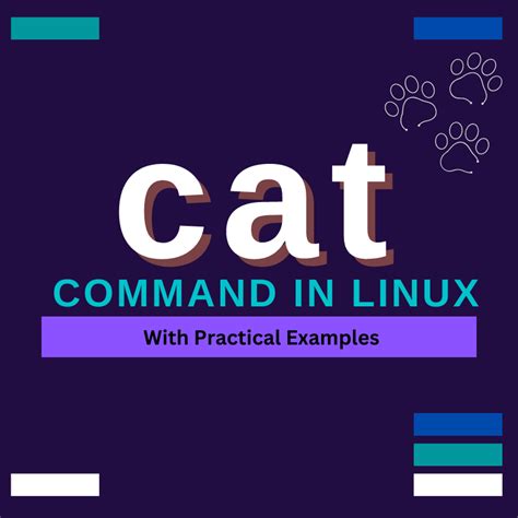 Toradh íomhá ar Linux Cat Command Text