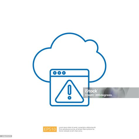 Image result for Warning Cloud Message Website