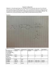 Image result for Absolute Configuration Exercise