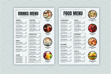 Image result for Content Menu Design