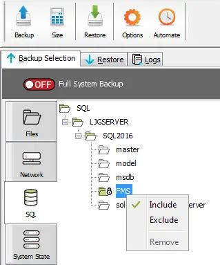 Image result for Microsoft SQL Backup Database