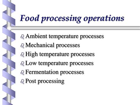 Image result for Operational Process Food