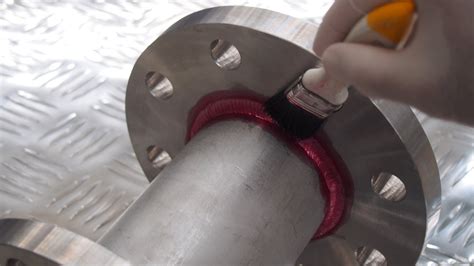 Toradh íomhá ar Penetrant Testing Process