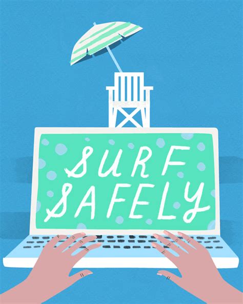 Toradh íomhá ar Surf Safely Sign for Computer