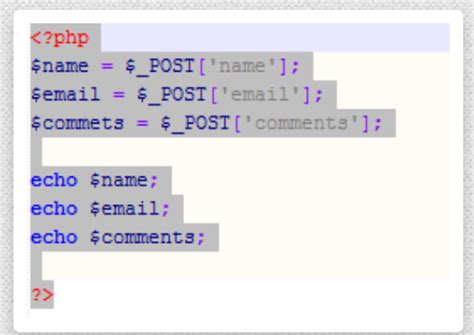 Image result for HTML Form Code PHP Method