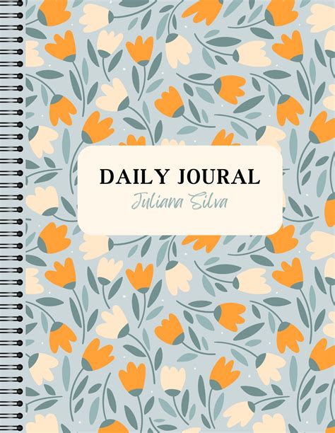 Toradh íomhá ar Journal Notebook Cover Design