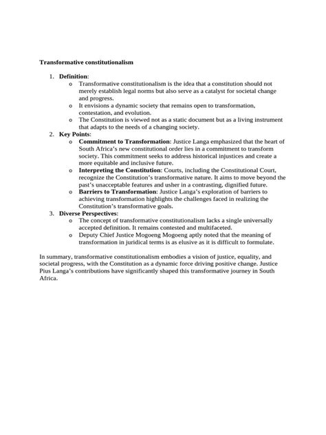 Toradh íomhá ar What Is Transformative Constitutionalism