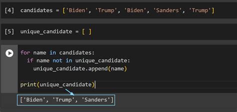 Image result for Unique Characters List Python