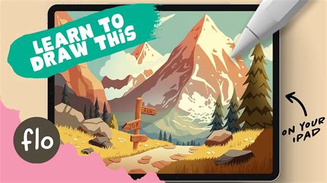 Image result for Procreate Landscape Drawing