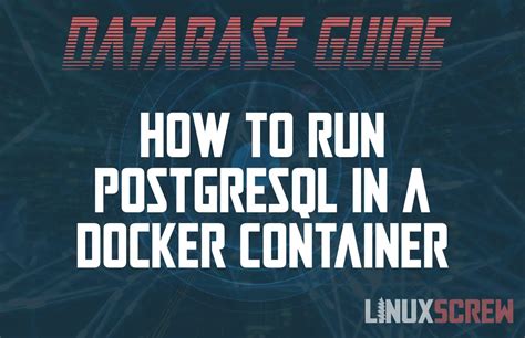 Docker Postgresl Performance に対する画像結果
