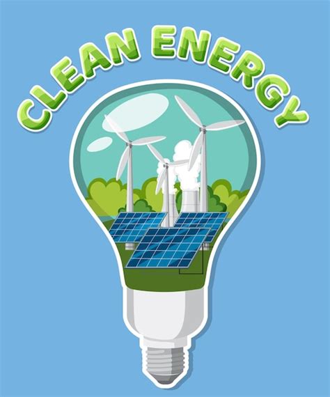 Image result for Clean Energy Source Vector Image