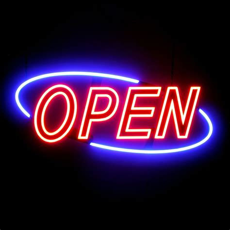Image result for Optiva Ultra Bright LED Open Sign