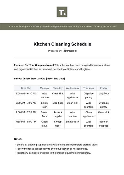 Image result for Editable Kitchen Cleaning Checklist