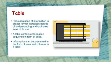 Image result for Table in HTML Class 10