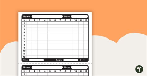 Image result for Multiplication Grid Worksheet