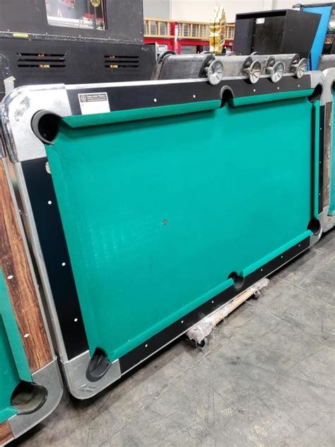 Image result for Coin Pool Table Whole Side View