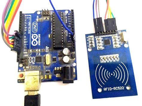 Image result for RFID RC522 Arduino Connection