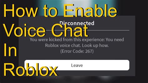 Image result for How to Enable Voice Chat in Roblox PC