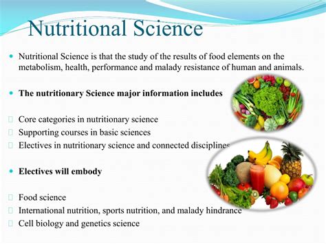 Image result for Nutrition Science