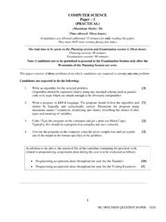Image result for Computer Studies Paper 2 Practical