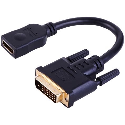 onn. DVI To HDMI Adapter Connector - Walmart.com