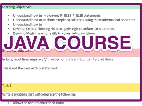 Image result for Java Course TPEs