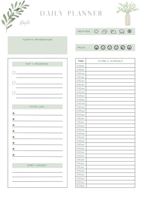 Image result for Free Day On Line Planner 2023