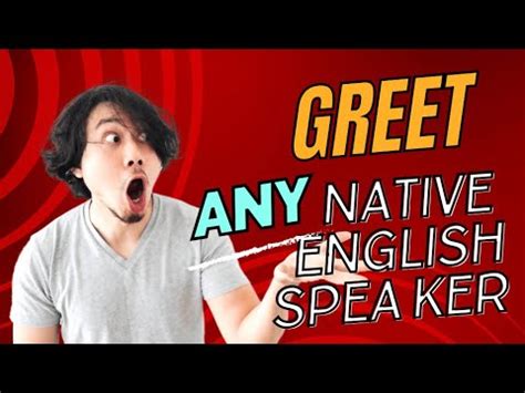 Afbeeldingsresultaten voor How to Greet Someone Like a Native