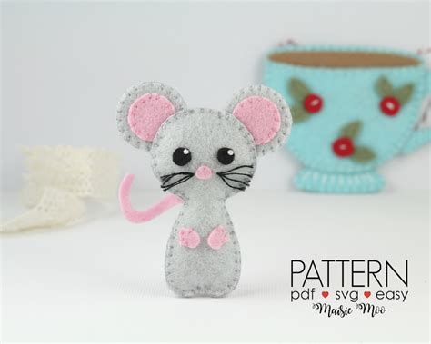 Image result for Mouse Finger Puppet Template