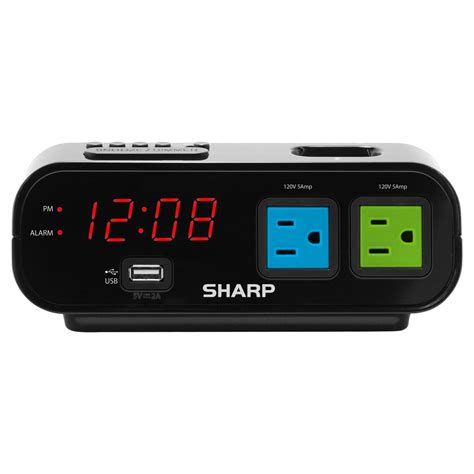 Image result for Sharp Red LED Alarm Clock