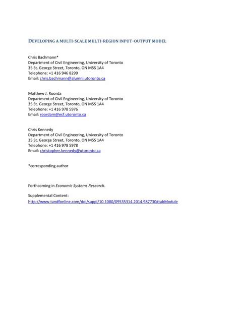 Image result for Multi-Regional Input/Output Model