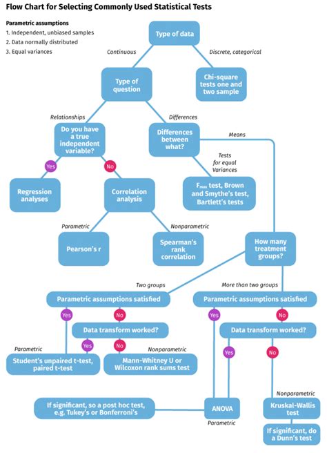 Image result for Which Statistic Test Flow Chart