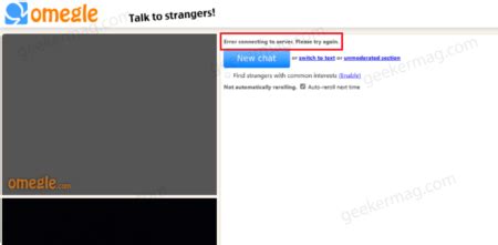 Image result for Omegle Error Connecting to Server Please Try Again 2021