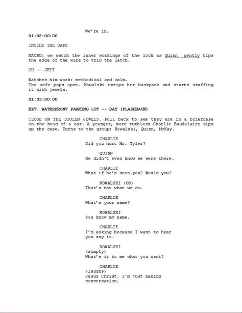 Post-Production Script に対する画像結果