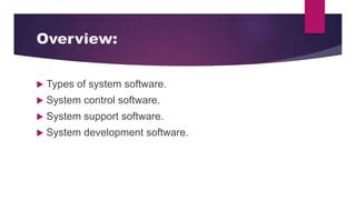 Image result for Two Types of System Software