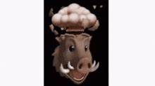 Image result for Exploding Boar GIF