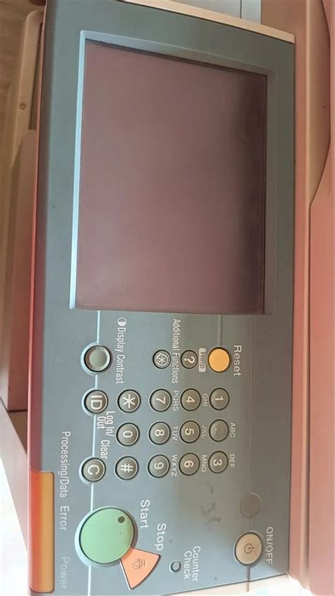 Image result for Canon MP401 Control Panel Screen