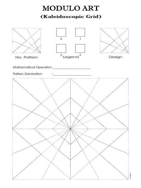 Afbeeldingsresultaten voor Modulo Art Design 1 to 4 Pattern