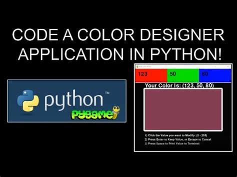 Image result for RGB Python Color