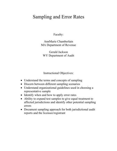 Image result for Sampling Error Rate