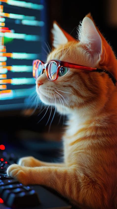 Image result for Cat Coding Blue Screen