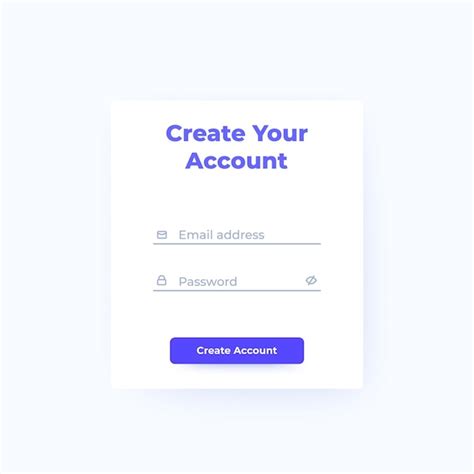 Image result for Application UI CreateAccount