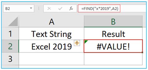Toradh íomhá ar Find Function Excel