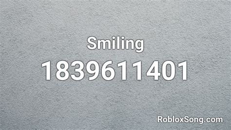 Image result for Smile Roblox ID Code