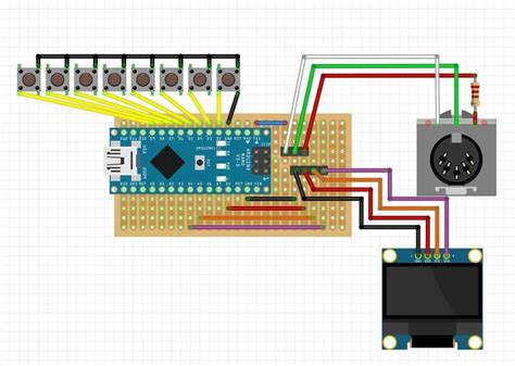 Image result for Arduino MIDI Monitore