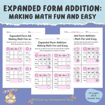 Expanded Form Addition Algorithm માટે ઇમેજ પરિણામ