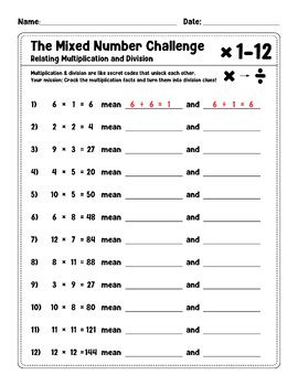 Image result for 3rd Grade Math Worksheets Multiplication and Division
