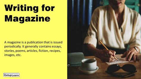 Image result for Magazine Writing Examples