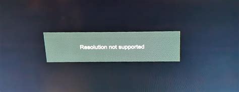 Image result for Resolution Not Supported Message