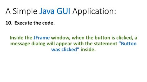 Toradh íomhá ar Simple Java GUI Interface